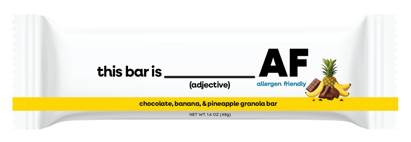 _____ AF Chocolate Banana Pineapple Granola Bar