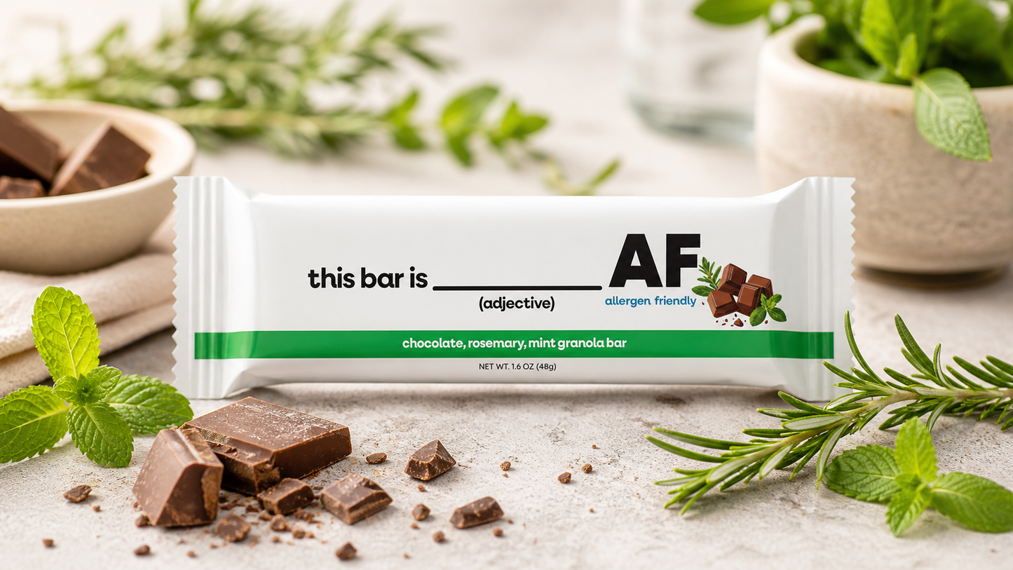 _____ AF Chocolate Rosemary Mint Granola Bar