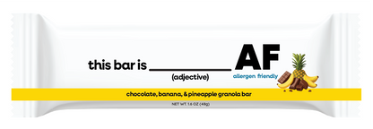 _____ AF Chocolate Banana Pineapple Granola Bar